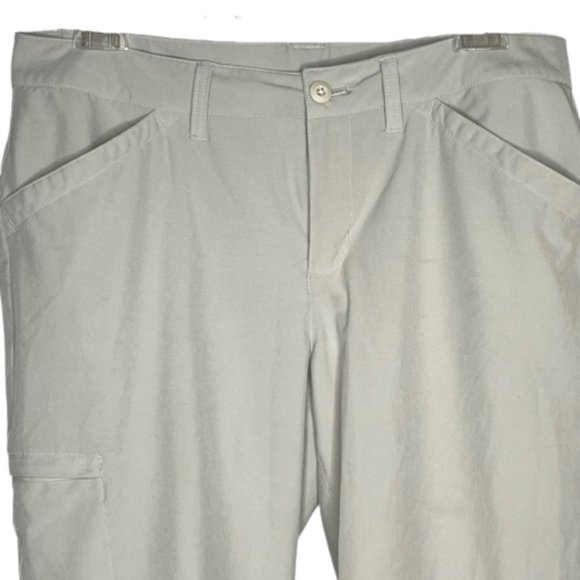 Eddie Bauer Cinchable Rainier Capris - Pumice - 12 - Picture 4 of 9